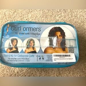 New: Curlformers Heatless Hair Curlers For Corkscrew Curls  -14" Long Hair